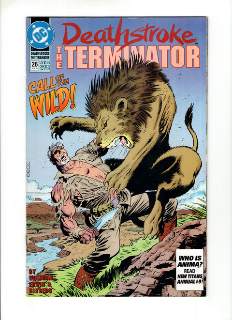 Deathstroke, The Terminator #26 (1993)   DC Comics 1993