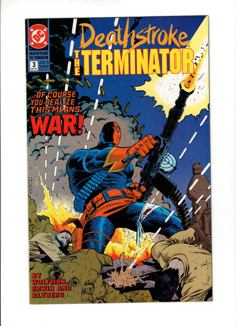 Deathstroke, The Terminator #3 (1991) DC Comics 1991