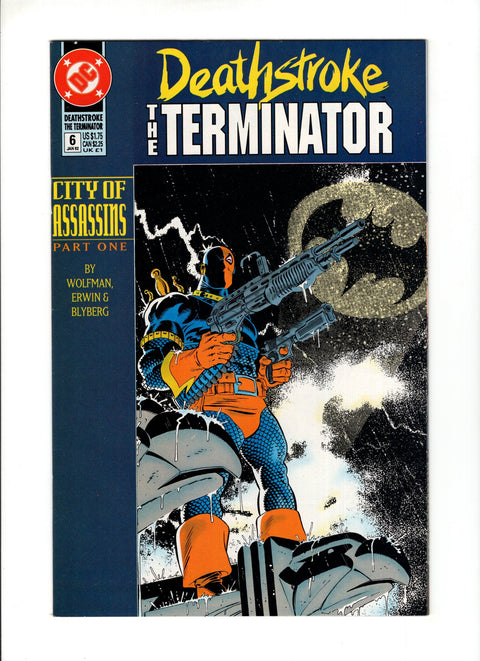 Deathstroke, The Terminator #6 (1991) DC Comics 1991