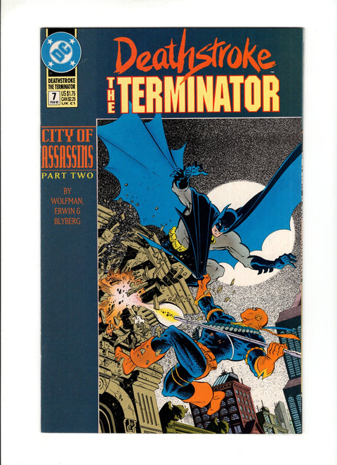 Deathstroke, The Terminator #7 (1991) DC Comics 1991
