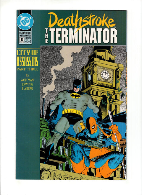 Deathstroke, The Terminator #8 (1992)   DC Comics 1992