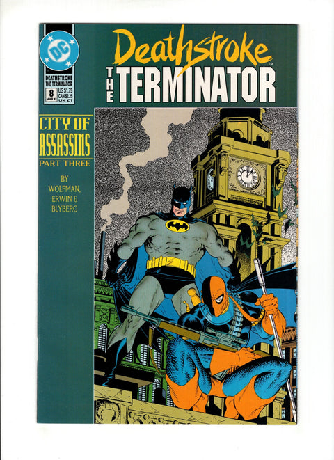 Deathstroke, The Terminator #8 (1992) DC Comics 1992