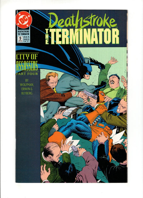 Deathstroke, The Terminator #9 (1992) DC Comics 1992