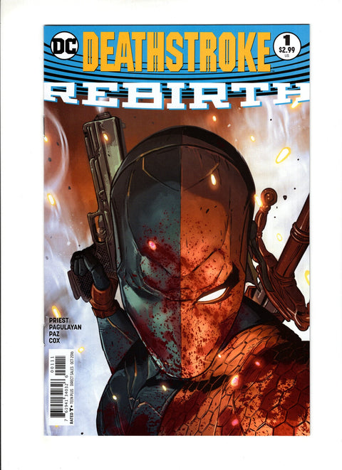 Deathstroke Rebirth #1A (2016) DC Comics 2016