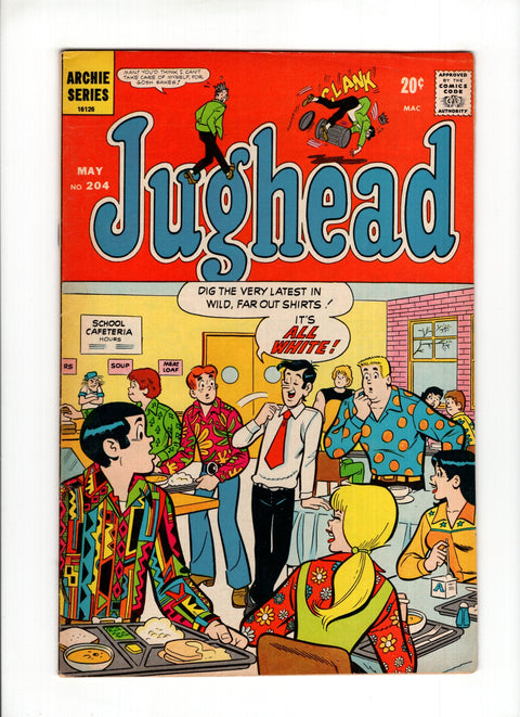 Jughead, Vol. 1 #204 (1972) Archie Comic Publications 1972