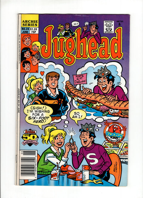 Jughead, Vol. 2 #24A (1991) Archie Comic Publications 1991