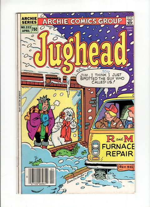 Jughead, Vol. 1 #333A (1984) Archie Comic Publications 1984