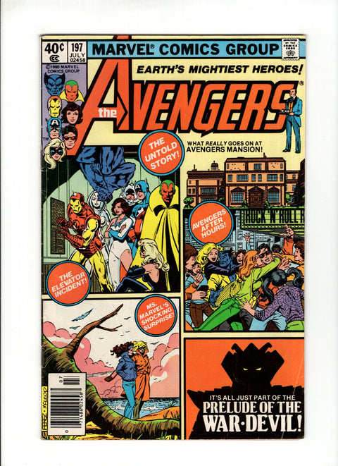 The Avengers, Vol. 1 #197A (1980)   Marvel Comics 1980