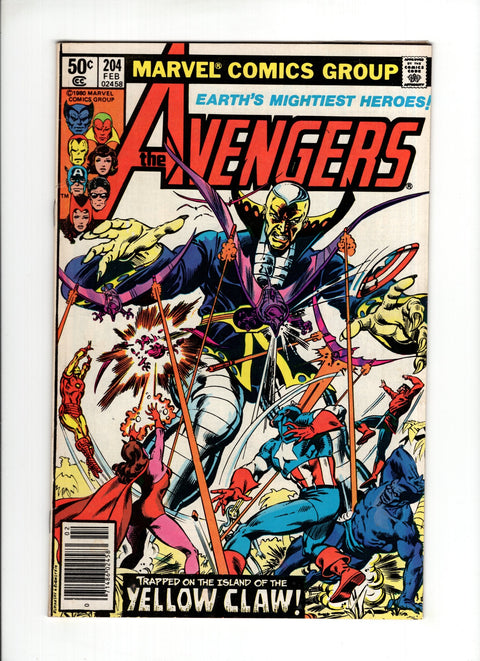The Avengers, Vol. 1 #204A (1980) Marvel Comics 1980