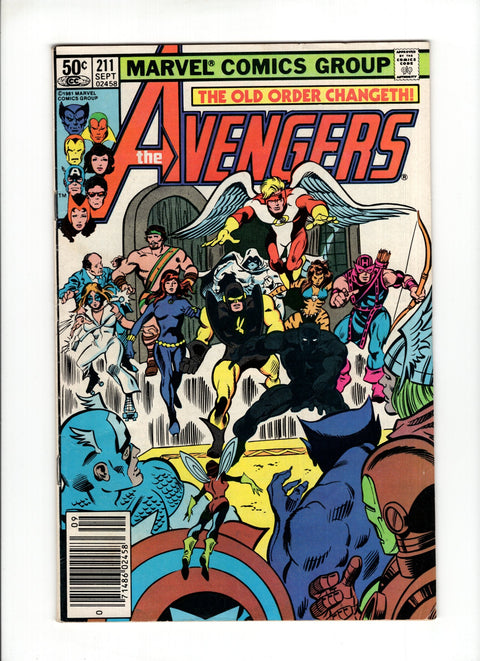 The Avengers, Vol. 1 #211A (1981) Marvel Comics 1981