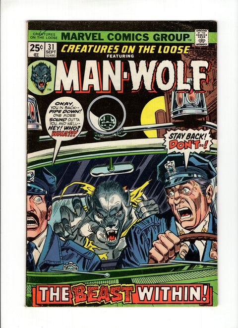 Creatures on the Loose #31A (1974) Marvel Comics 1974
