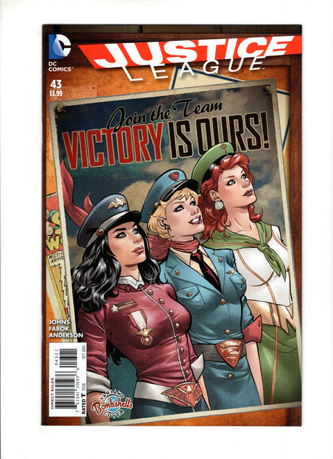 Justice League, Vol. 1 #43B (2015) Bombshell Variant Bombshell Variant DC Comics 2015