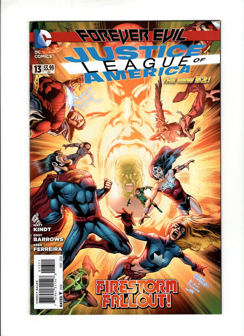 Justice League of America, Vol. 3 #13A (2014) DC Comics 2014