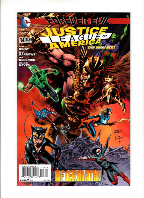 Justice League of America, Vol. 3 #14A (2014) DC Comics 2014