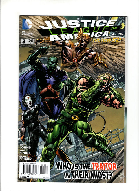 Justice League of America, Vol. 3 #3A (2013) DC Comics 2013