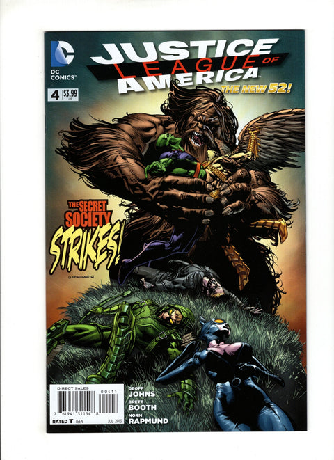 Justice League of America, Vol. 3 #4A (2013) DC Comics 2013