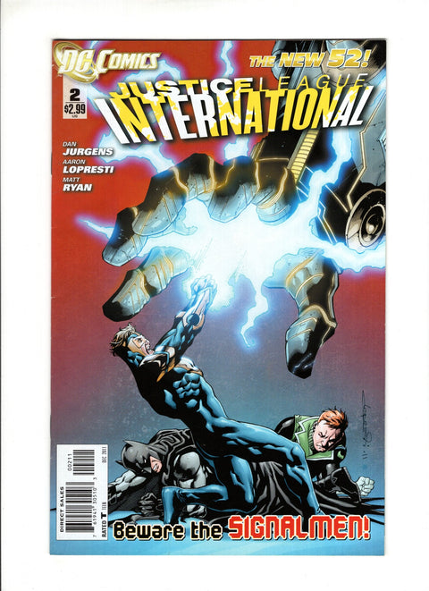 Justice League International #2 (2011) DC Comics 2011
