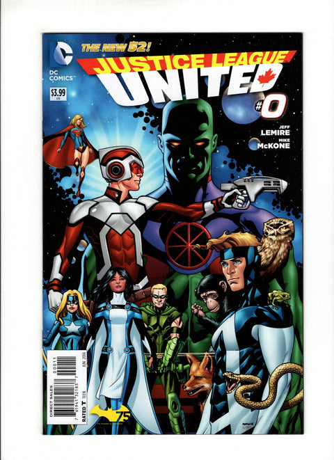 Justice League United #0A (2014) DC Comics 2014