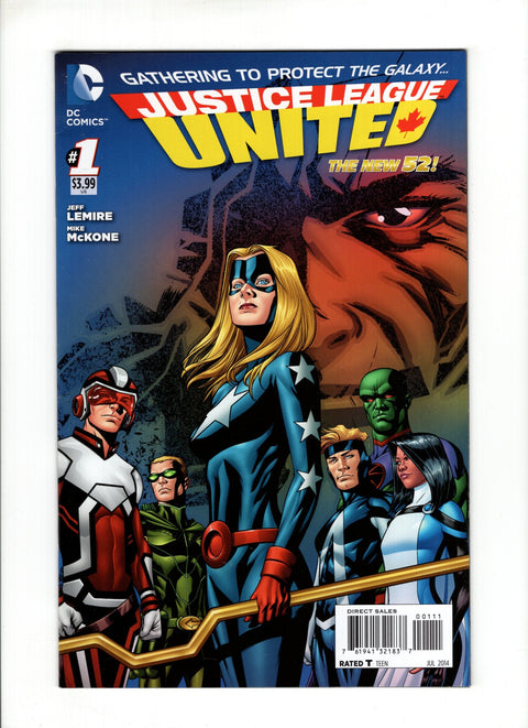 Justice League United #1A (2014) DC Comics 2014