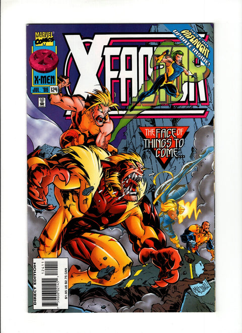 X-Factor, Vol. 1 #124A (1996)   Marvel Comics 1996