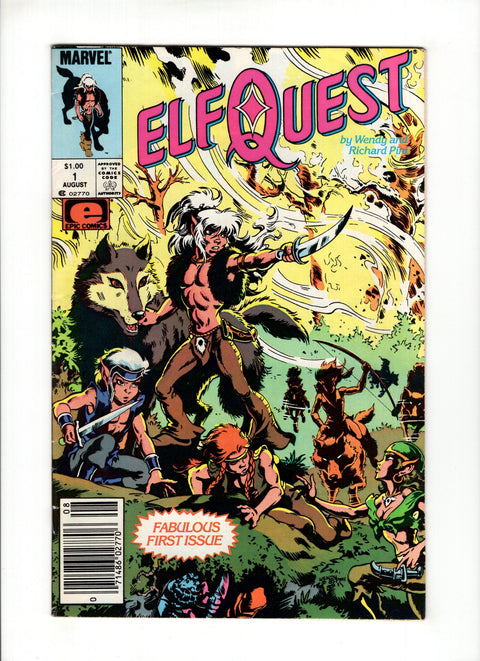 Elfquest (Marvel) #1C (1985) CPV Marvel Comics 1985