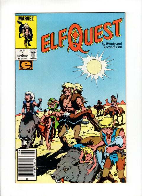 Elfquest (Marvel) #2C (1985) CPV Marvel Comics 1985