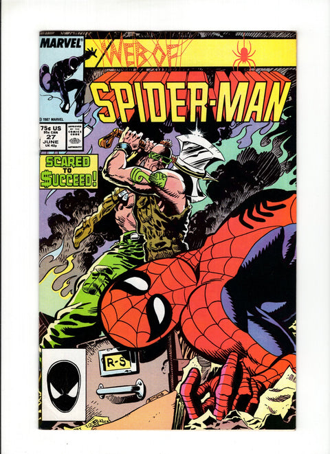 Web of Spider-Man, Vol. 1 #27A (1987)   Marvel Comics 1987