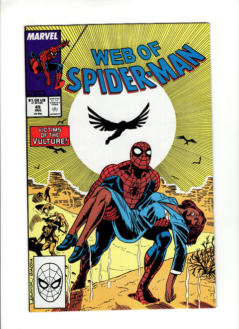Web of Spider-Man, Vol. 1 #45A (1988) Marvel Comics 1988