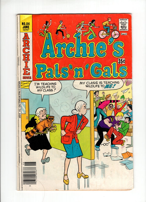 Archie's Pals 'n' Gals #114 (1977) Archie Comic Publications 1977