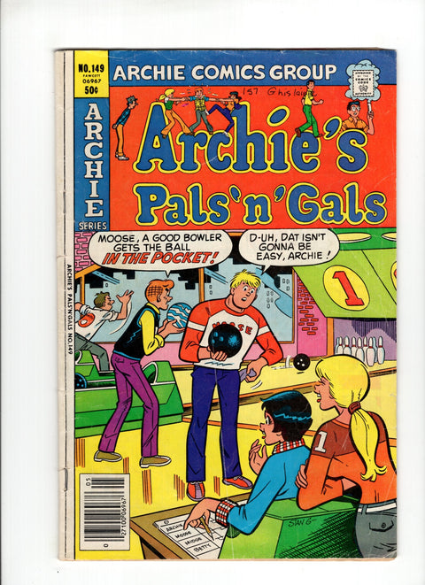 Archie's Pals 'n' Gals #149 (1981) Archie Comic Publications 1981