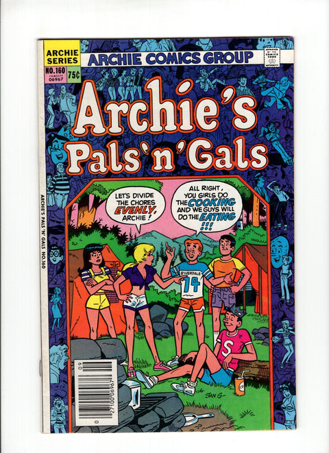 Archie's Pals 'n' Gals #160 (1982) Archie Comic Publications 1982