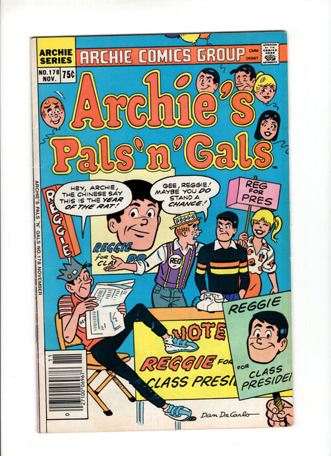 Archie's Pals 'n' Gals #178 (1985) Archie Comic Publications 1985
