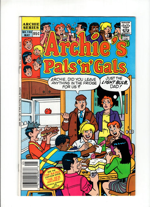 Archie's Pals 'n' Gals #195 (1988) Archie Comic Publications 1988
