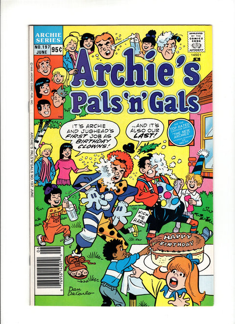 Archie's Pals 'n' Gals #197 (1988) Archie Comic Publications 1988