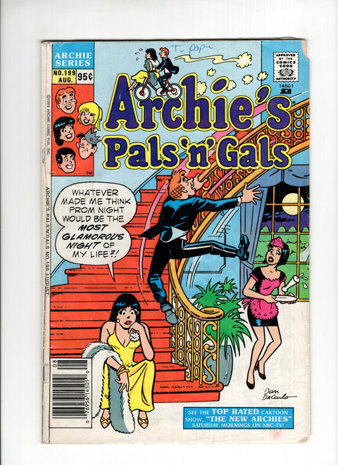 Archie's Pals 'n' Gals #199 (1988) Archie Comic Publications 1988