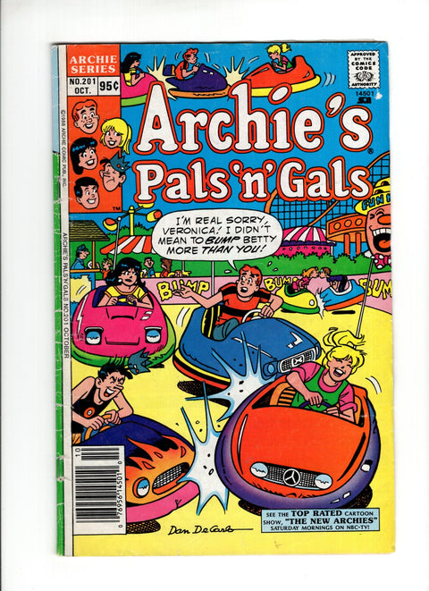 Archie's Pals 'n' Gals #201 (1988) Archie Comic Publications 1988
