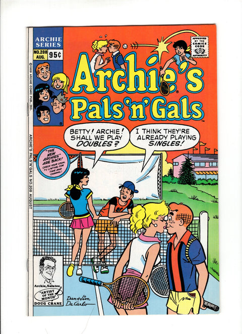 Archie's Pals 'n' Gals #208 (1989)   Archie Comic Publications 1989
