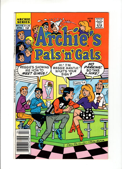 Archie's Pals 'n' Gals #214 (1990)   Archie Comic Publications 1990