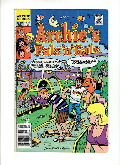 Archie's Pals 'n' Gals #217 (1990) Archie Comic Publications 1990