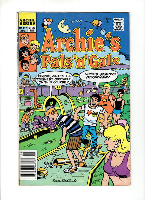 Archie's Pals 'n' Gals #217 (1990)   Archie Comic Publications 1990