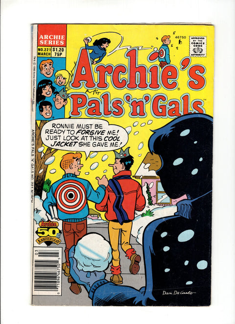 Archie's Pals 'n' Gals #221 (1991) Archie Comic Publications 1991