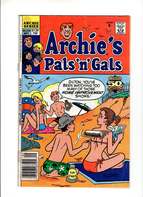 Archie's Pals 'n' Gals #224 (1991) Final Issue Final Issue Archie Comic Publications 1991