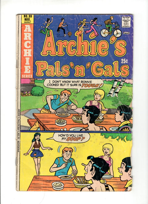 Archie's Pals 'n' Gals #99 (1975)   Archie Comic Publications 1975