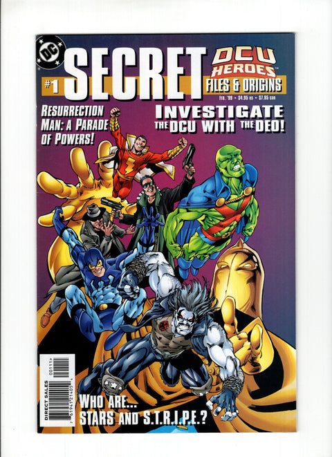 DCU Heroes Secret Files #1 (1999) 1st Geoff Johns 1st Geoff Johns DC Comics 1999