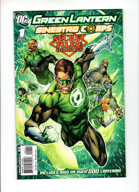 Green Lantern Sinestro Corps: Secret Files and Origins #1A (1998)   DC Comics 1998