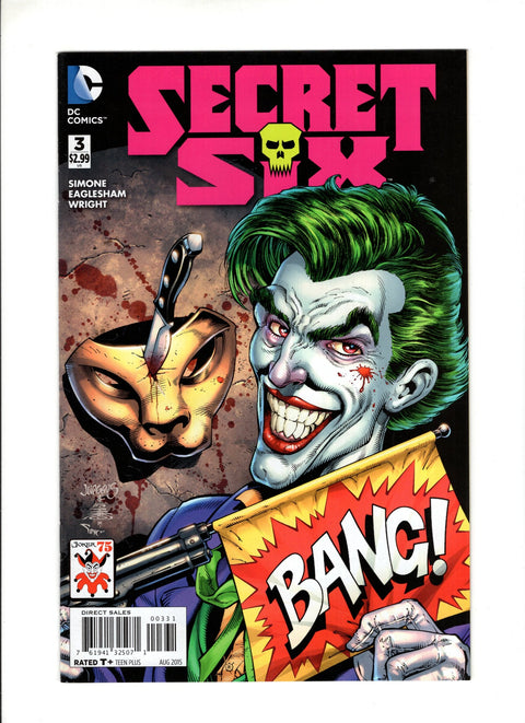 Secret Six, Vol. 4 #3C (2015) Joker 75th Variant Joker 75th Variant DC Comics 2015
