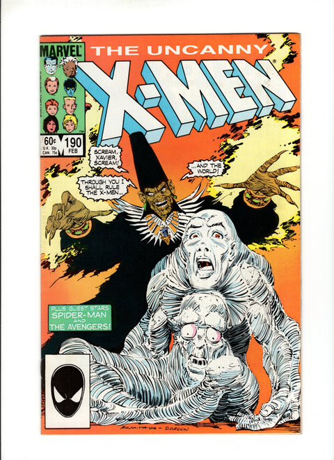 Uncanny X-Men, Vol. 1 #190A (1984) Marvel Comics 1984