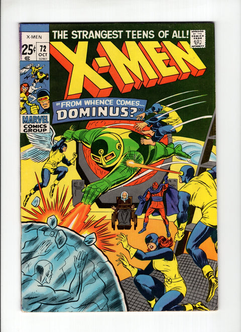 Uncanny X-Men, Vol. 1 #72 (1971) Marvel Comics 1971