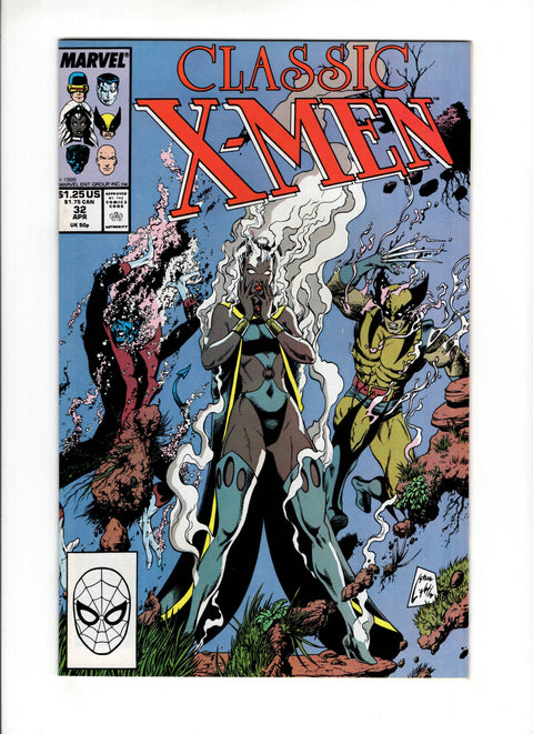X-Men Classic #32A (1988) Marvel Comics 1988