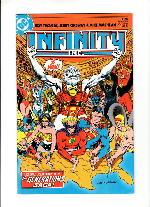 Infinity Inc., Vol. 1 #10 (1985) DC Comics 1985